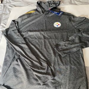 Mens Nfl combine lightweight sweater Steelers